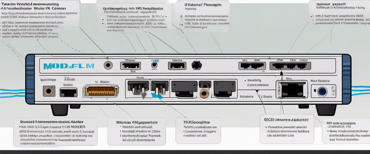 Modem-Router Combo Diagram Image