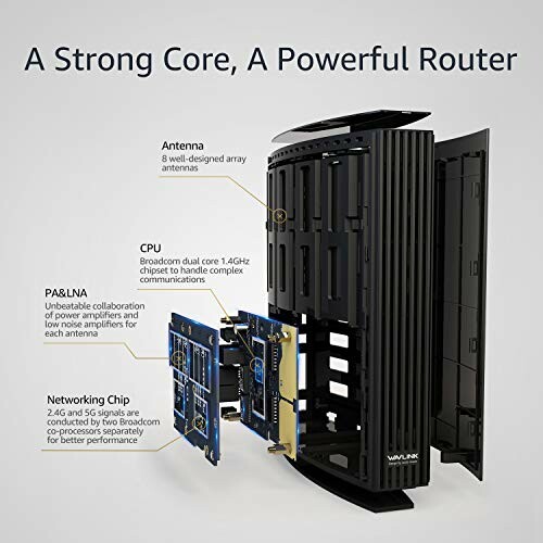 Illustration showing internal components of a powerful router with labeled parts.