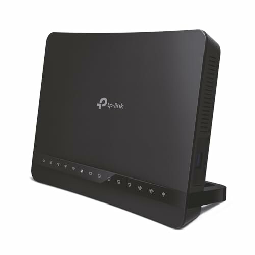 TP-Link black wireless router