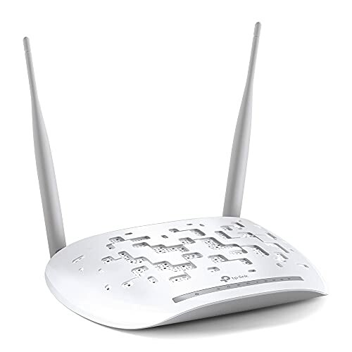 TP-Link wireless router with two antennas